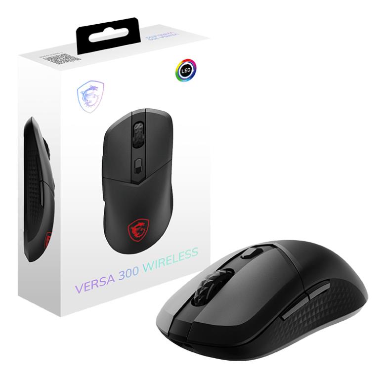 a21e61d0-34c8-4e02-9fb1-50a6a53bada2 Pelė MSI VERSA 300 WIRELESS, RGB apšvietimas, iš šono