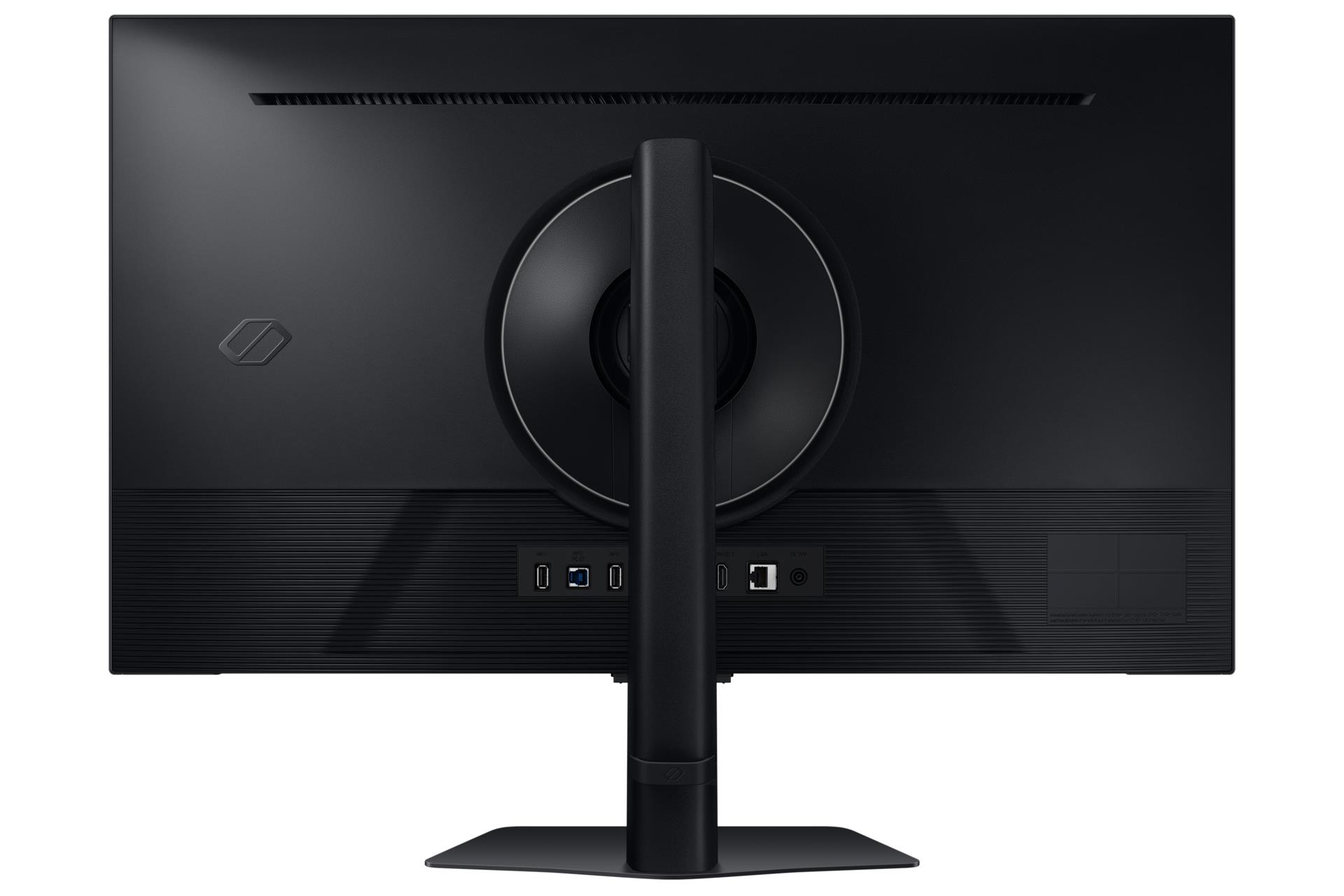 ba0d9cb4-5a00-425c-9df7-da2c5f5c264a Monitorius Samsung LS32DG702EUXDU, šoninis vaizdas su HDMI prievadais