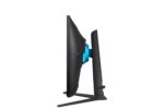 Monitorius Samsung LS32BG700EUXEN, vaizdas iš šono su matomais HDMI prievadais