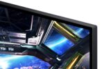 Monitorius Samsung LS27DG702EUXDU, šoninis vaizdas su HDMI prievadų išdėstymu