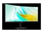 Monitorius Samsung LS34C652UAUXEN, šoninis vaizdas su VESA tvirtinimu