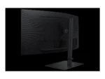 Monitorius Samsung LS34C652UAUXEN, šoninis vaizdas su VESA tvirtinimu