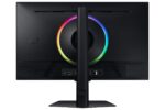 Monitorius Samsung LS27DG702EUXDU, šoninis vaizdas su HDMI prievadais