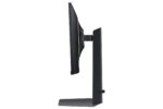 Monitorius Samsung LS27DG702EUXDU, matomas iš šono, rodo VESA tvirtinimą