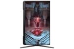 Monitorius Samsung Odyssey G5 G51C, šoninis vaizdas su VESA tvirtinimu