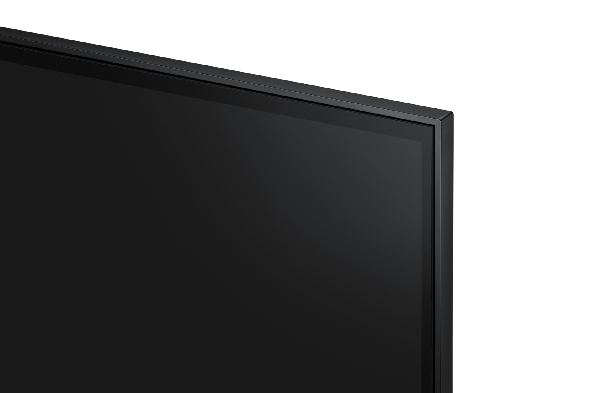 a6d3331c-7125-45e5-a0e7-ce8cf270f5fb Monitorius Samsung LS43DM702UUXDU, vaizdas iš šono su matomais HDMI prievadais