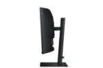 Monitorius Samsung LS34C652UAUXEN, šoninis vaizdas su VESA tvirtinimu
