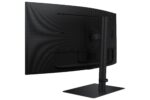 Monitorius Samsung LS34C652UAUXEN, šoninis vaizdas su VESA tvirtinimu