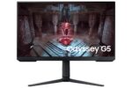 Monitorius Samsung Odyssey G5 G51C, šoninis vaizdas su reguliuojamu stovu