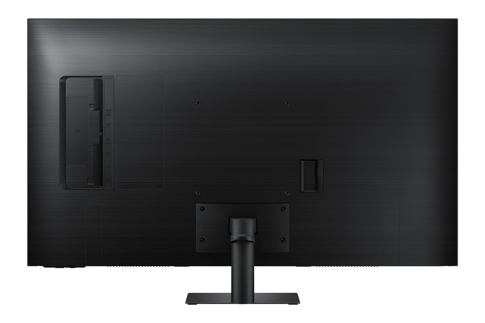 dd8f7611-75bc-4093-9528-c3a4c1618d13 Monitorius Samsung LS43DM702UUXDU, šoninis vaizdas su HDMI prievadais