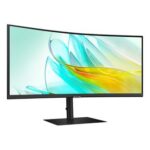 Monitorius Samsung LS34C652UAUXEN, matomas iš šono su VESA tvirtinimu