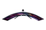 Monitorius Samsung Odyssey Neo G9 G95NC, šoninis vaizdas su HDMI prievadais