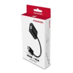 Adapteris AXAGON RVH-VGN, HDMI - VGA, matomas iš šono