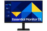 Monitorius Samsung LS24D300GAUXEN, šoninis vaizdas su HDMI prievadu
