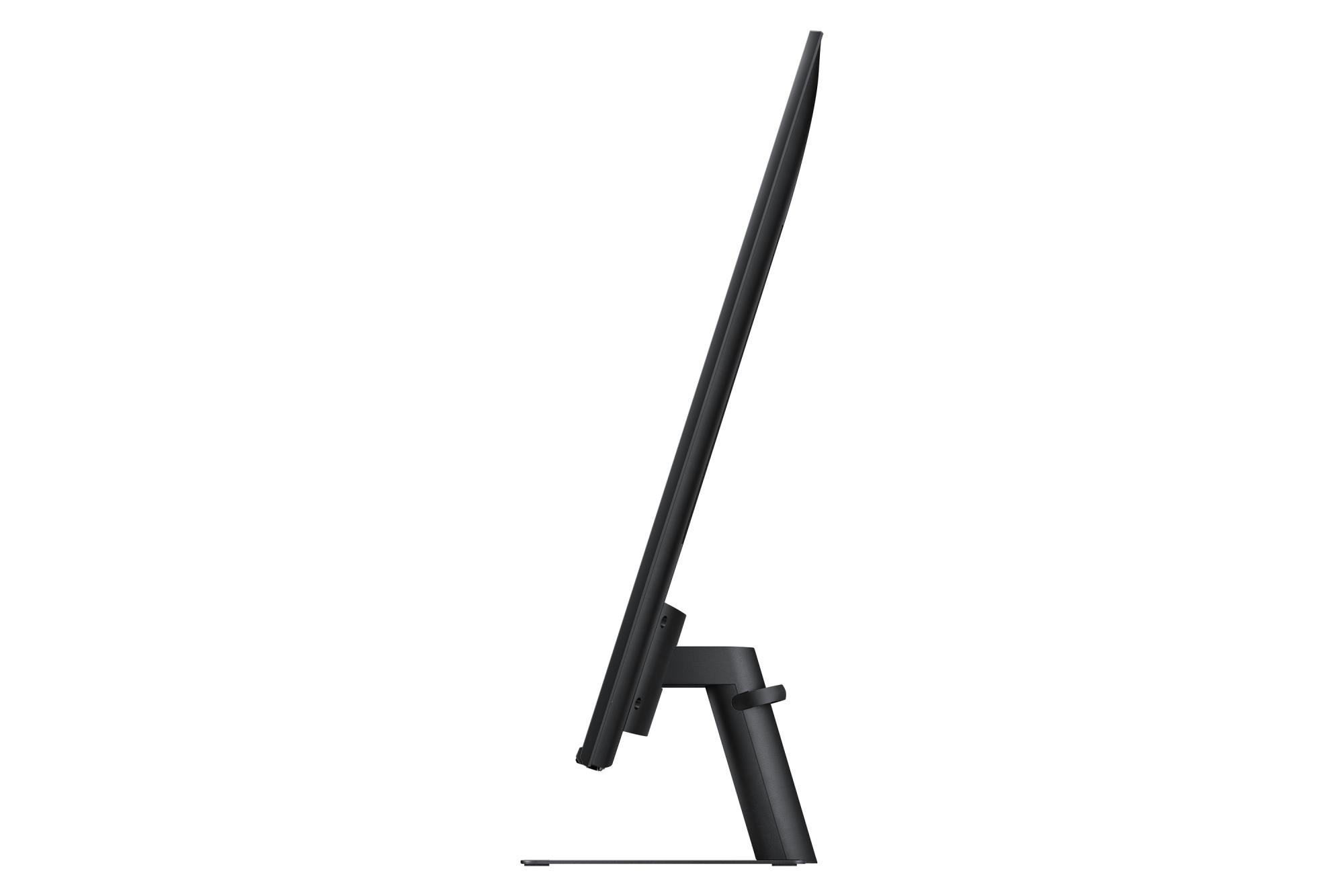 ffa32aab-be05-4ca7-bc94-be9ac589ed1f Monitorius Samsung LS43DM702UUXDU, šoninis vaizdas su HDMI prievadais
