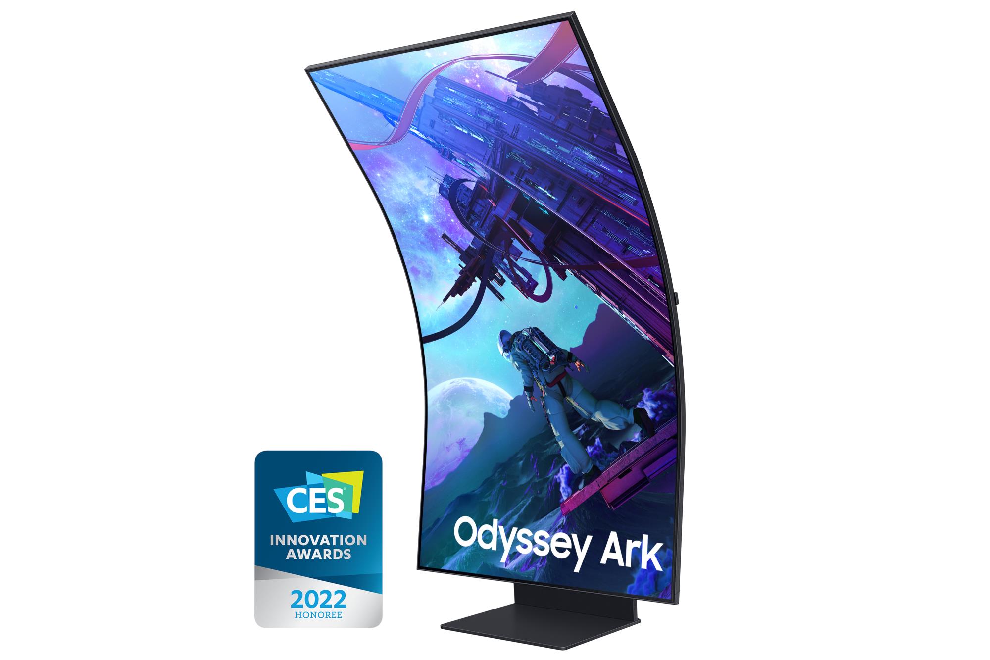2051d2a4-1ef5-4a93-854a-822d74dca713 Monitorius Samsung LS55CG970NUXDU, šoninis vaizdas su HDMI prievadais