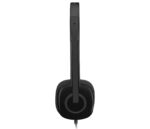 Ausinės Logitech H151 su mikrofonu, matomos iš šono