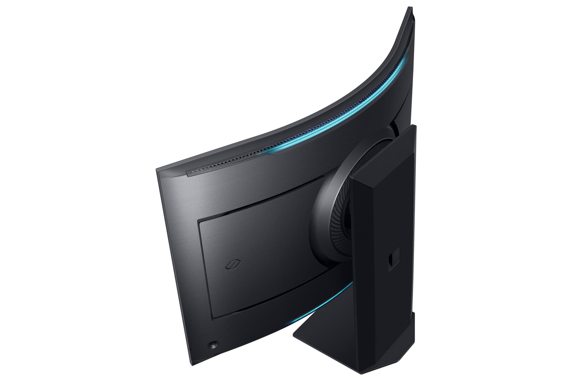 42654039-7cd9-4789-bf52-c1f4fa1b5e53 Monitorius Samsung LS55CG970NUXDU, šoninis vaizdas su HDMI prievadų išdėstymu