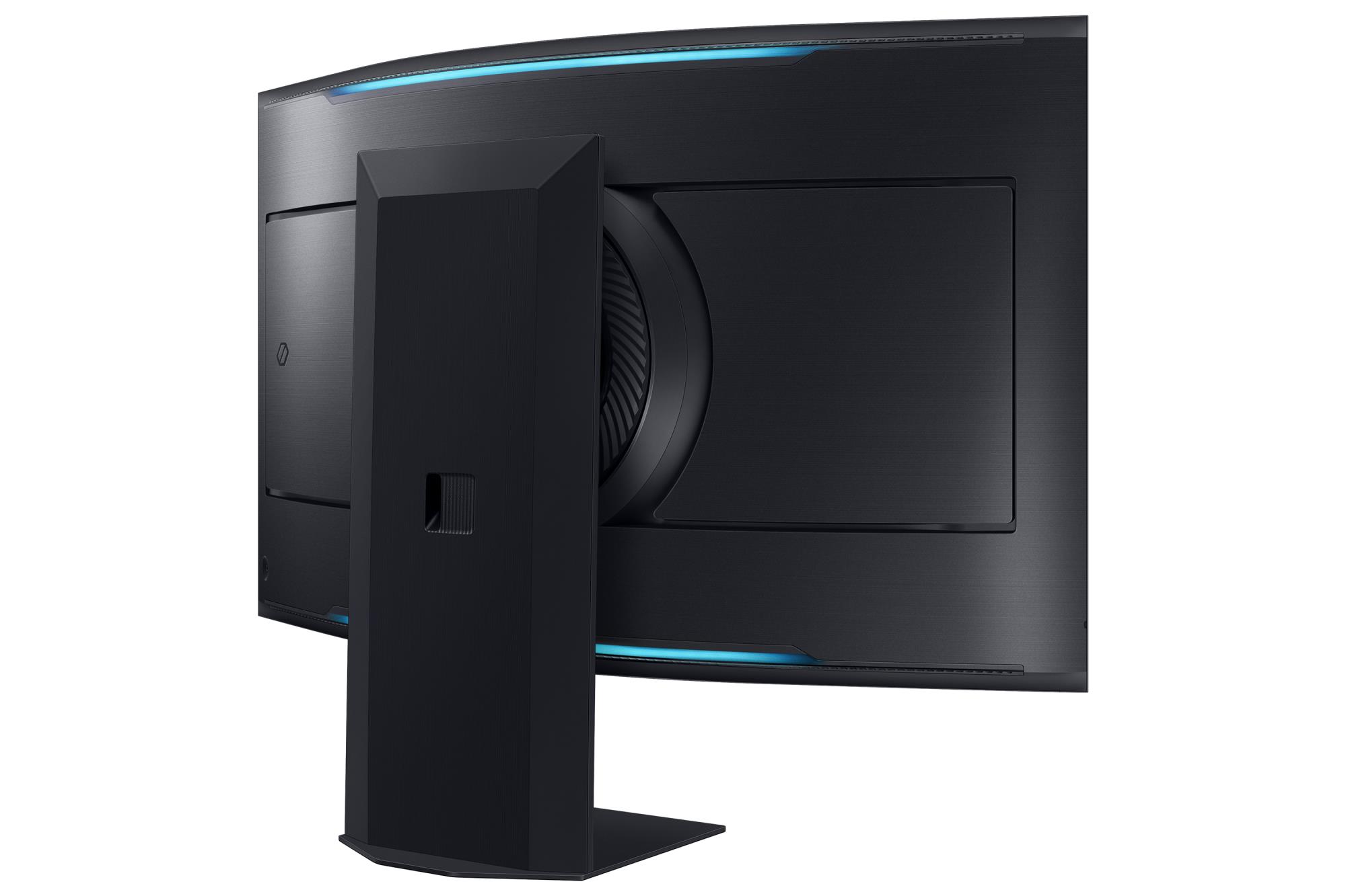 4f718c3e-f08a-4ab6-afcf-e2c33879dae6 Monitorius Samsung LS55CG970NUXDU, šoninis vaizdas su HDMI prievadų išdėstymu
