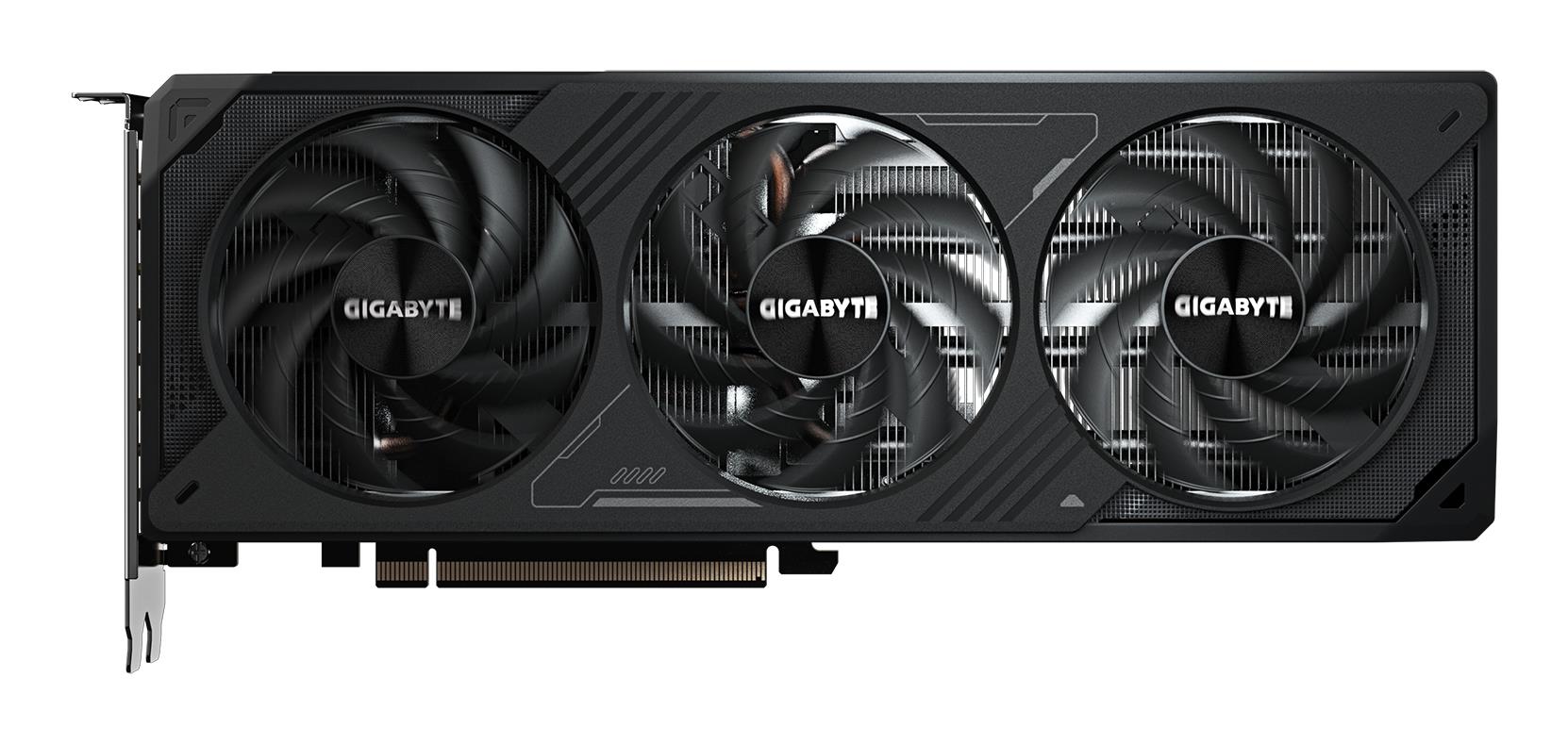 66754006-0e9f-48ad-874b-424cdf3035d0 Vaizdo plokštė Gigabyte GeForce RTX 5070 WINDFORCE OC SFF, šoninis vaizdas