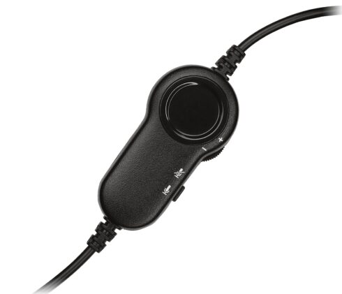 Logitech H151 ausinės su 3.5 mm jungtimi ir įmontuotu mikrofonu