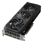 Vaizdo plokštė Gigabyte GeForce RTX 5070 WINDFORCE OC SFF, šoninis vaizdas