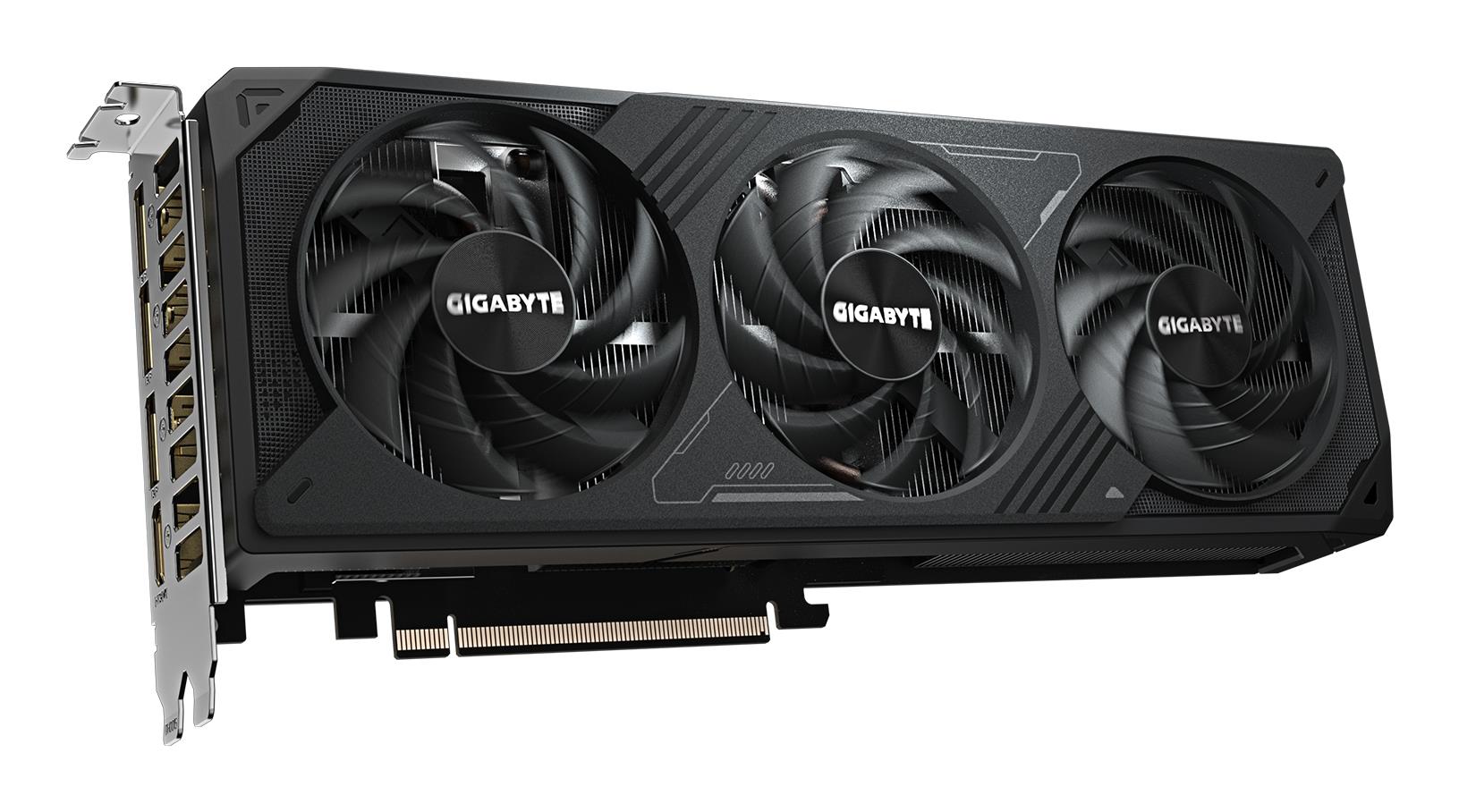 9db8a788-33c0-44b7-8c65-0d23da4acd87 Vaizdo plokštė Gigabyte GeForce RTX 5070 WINDFORCE OC SFF, šoninis vaizdas