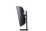 Monitorius Samsung LS55CG970NUXDU, šoninis vaizdas su HDMI prievadais