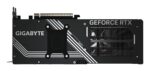 Vaizdo plokštė Gigabyte GeForce RTX 5070 WINDFORCE OC SFF, šoninis vaizdas