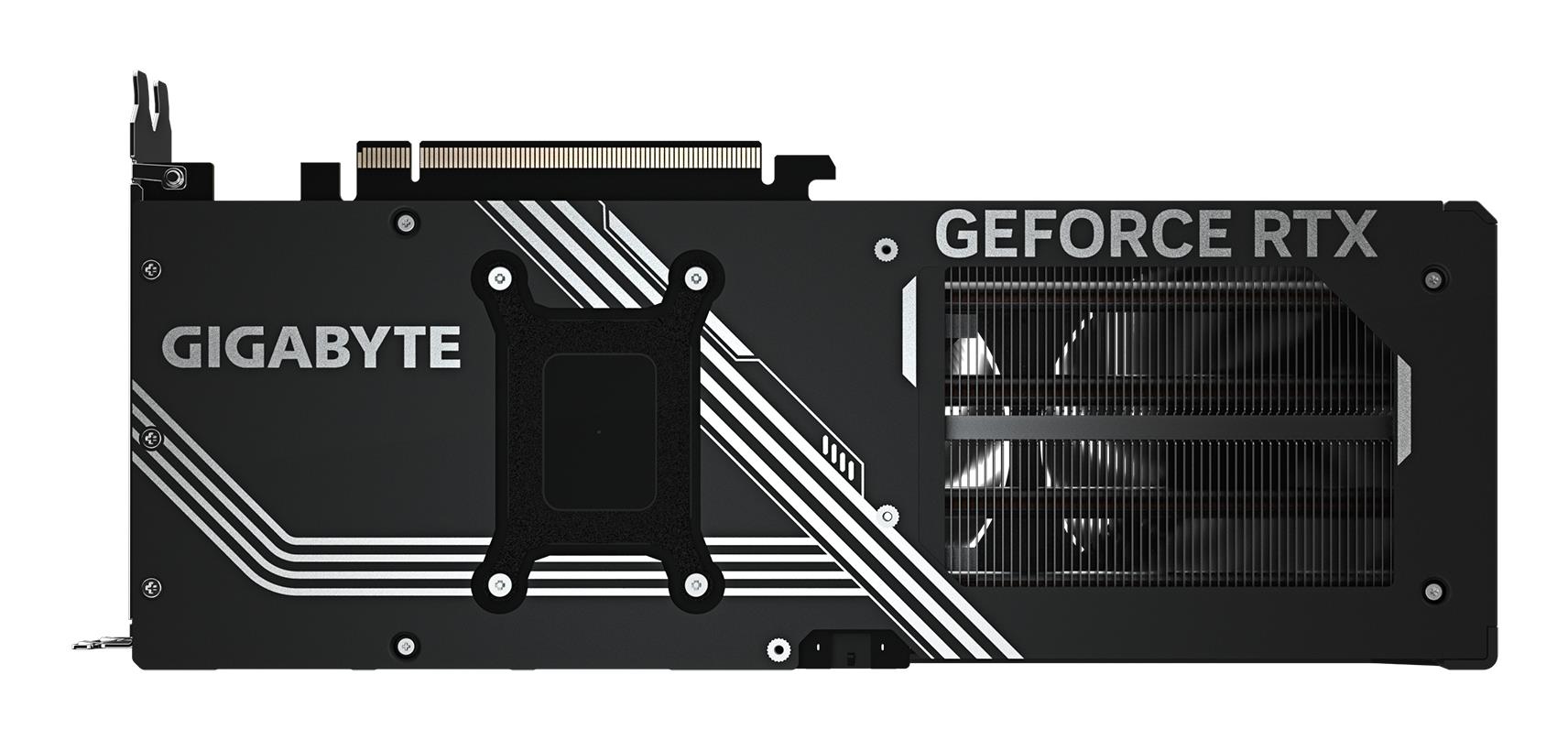 e2fe13a5-c531-44cf-8648-17d73d981802 Vaizdo plokštė Gigabyte GeForce RTX 5070 WINDFORCE OC SFF, šoninis vaizdas