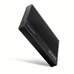AXAGON EE25-GTR USB-C 10Gbps RIBBED dėžutė 2.5" SSD/HDD