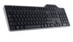 Dell KB813 klaviatūra su smartcard skaitytuvu, juoda, laidinė