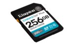 Kingston Canvas Go! Plus 256 GB SD kortelė su UHS-I ir V30 reitingu