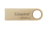 Kingston DataTraveler SE9 G3 256 GB USB 3.2 auksinės spalvos atmintinė