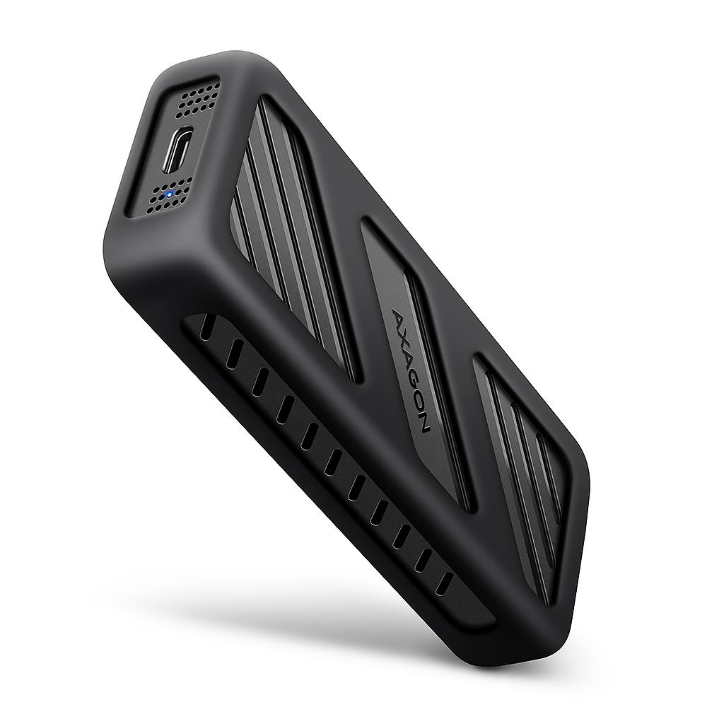 35a4db3a-7136-49e3-9853-290b30d1bc32 AXAGON EEM2-20G USB-C 20Gbps M.2 NVMe SSD ARMORED dėžutė