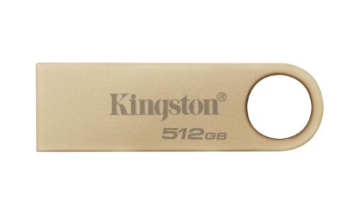 Kingston USB atmintinė DataTraveler SE9 G3, 512 GB, USB 3.2 Gen 1, auksinė