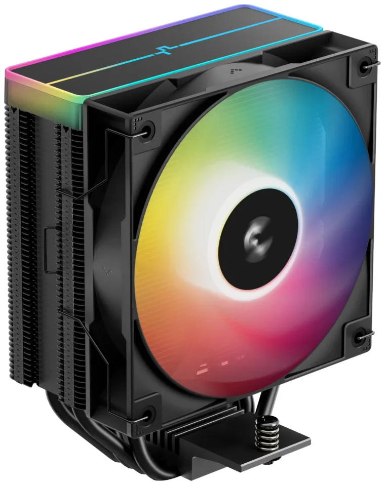 Deepcool AG400 BK ARGB aušintuvas, suderinamas su Intel ir AMD