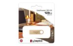 USB atmintinė Kingston DataTraveler SE9 G3, aukštas greitis ir auksinė spalva