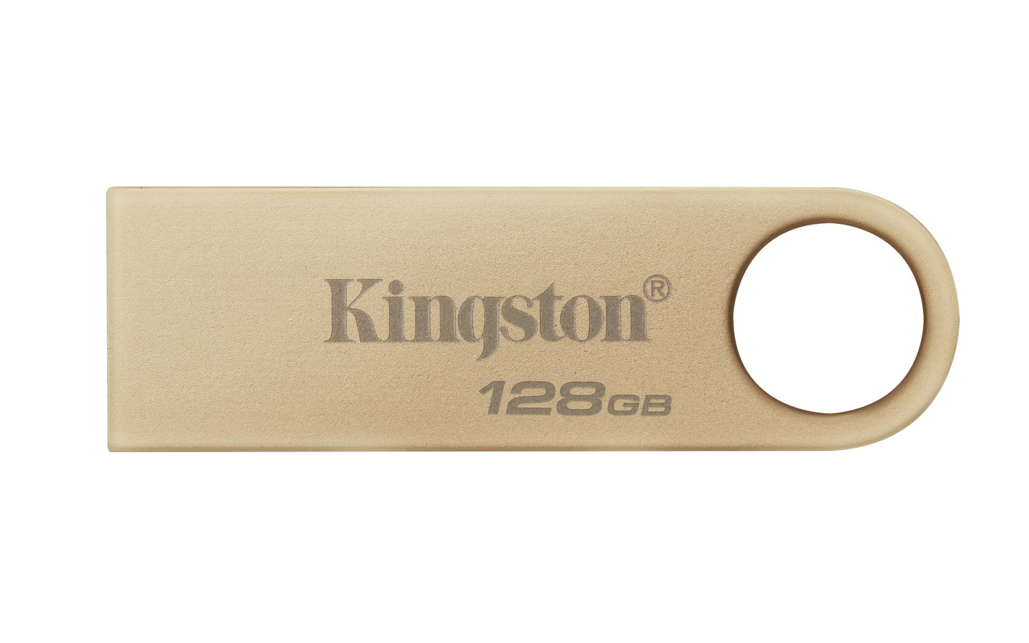 663e75ac-edab-4ff4-9bc0-27d3ac65bd8c Kingston DataTraveler SE9 G3 su 128 GB talpa ir USB 3.2 sąsaja, auksinė spalva