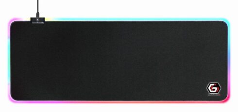 CABLEXPERT pelės kilimėlis su RGB LED apšvietimu ir tvirtu paviršiumi