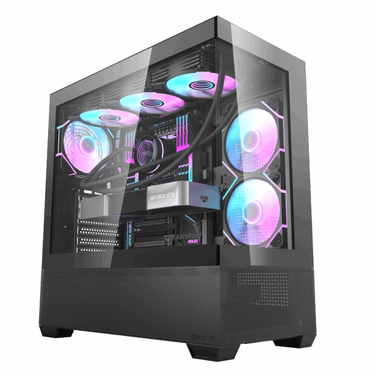 Kompiuteris su AMD Ryzen 7 9800X3D