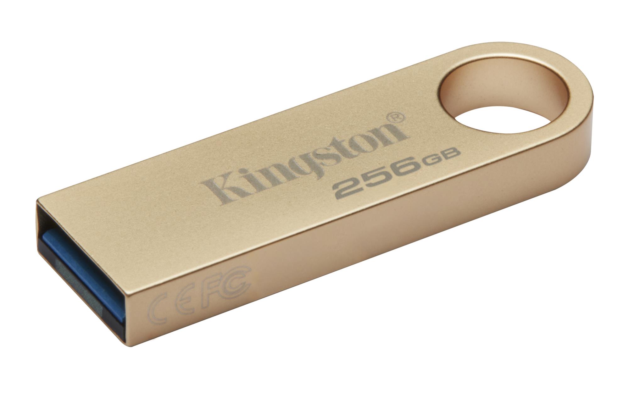 b74dddcd-58ec-47f2-90f1-eaabe40e816e USB atmintinė Kingston DataTraveler SE9 G3, aukštas greitis ir auksinė spalva