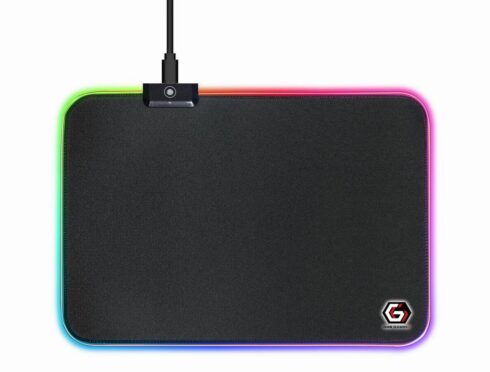 CABLEXPERT pelės kilimėlis 250 x 350 mm su RGB LED apšvietimu