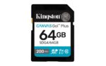 Kingston Canvas Go! Plus 64 GB SD kortelė, UHS-I, V30