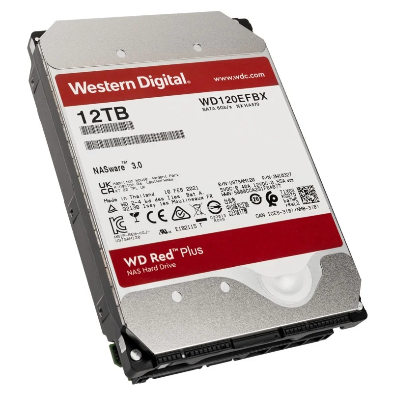 f5bb027a97cd6217a45e3c30ee216c08 12TB Western Digital RED PLUS kietasis diskas su SATA 6 Gb/s