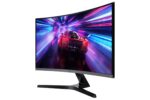 Monitorius Samsung LS27D390GAUXEN, matomas iš šono su HDMI prievadu