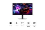 Monitorius Samsung LS32FG810SUXEN, šoninis vaizdas su reguliuojamu aukščiu