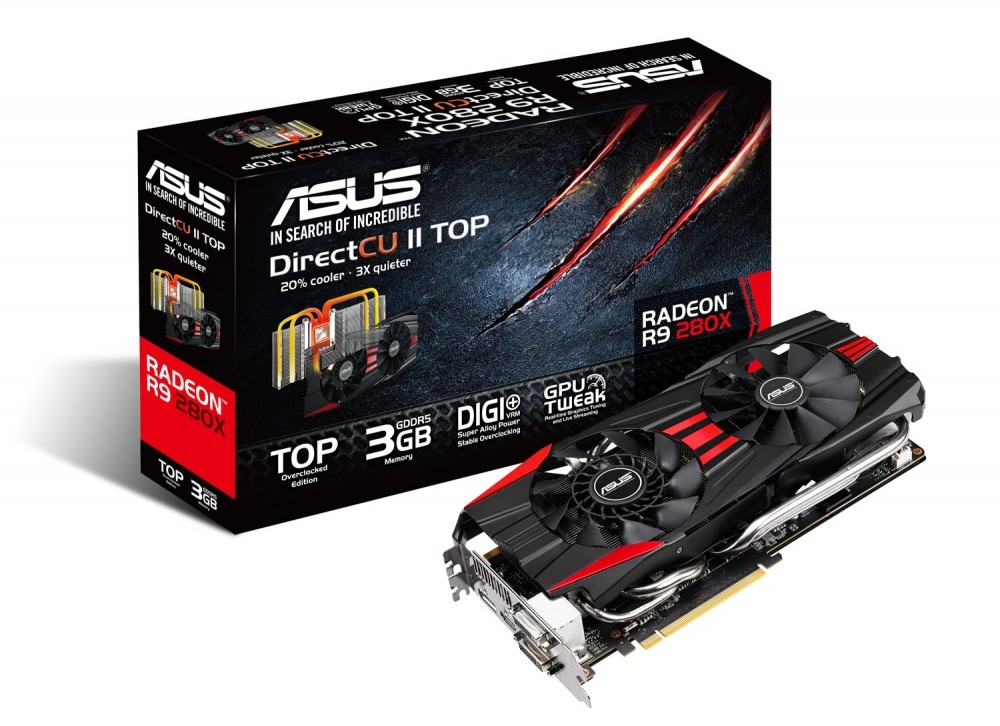 ASUS-Radeon-R9-280X-DirectCU-II-TOP-with-box-1000x726 RPC.lt, kompiuterinė technika, dalys, taisymas