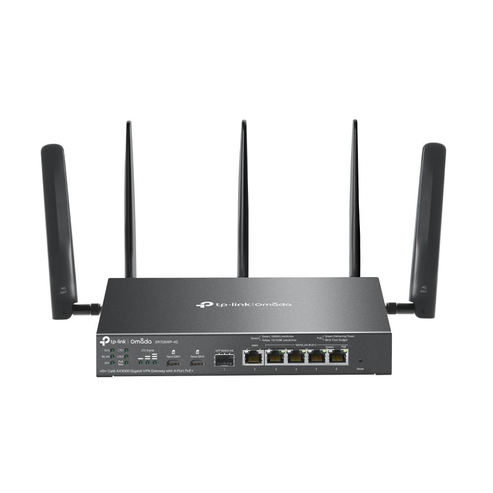 a1b6b88a-d9dc-4e17-b875-b75413bca225 TP-LINK ER706WP-4G Omada 4G+ Cat6 AX3000 Gigabit VPN Gateway