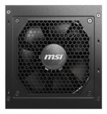Maitinimo blokas MSI MAG A750GL PCIE5 II, matomas iš šono